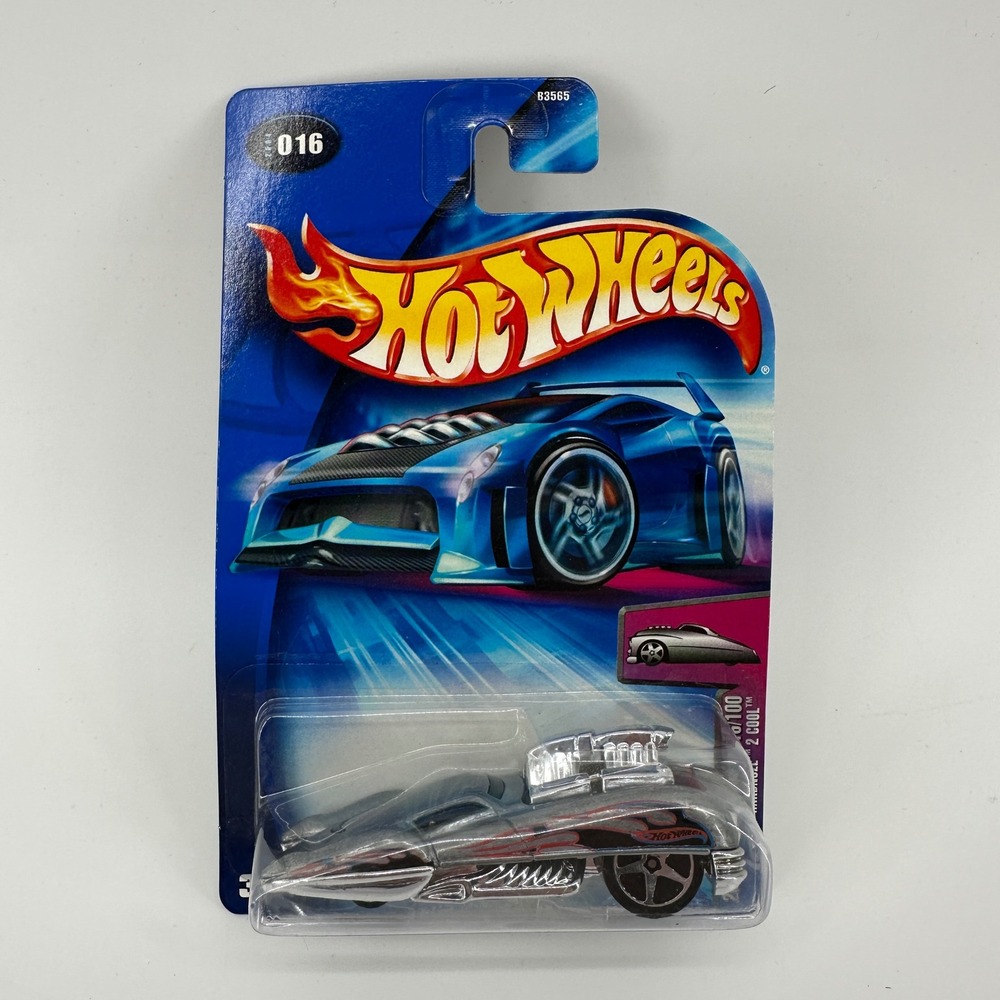 Hot Wheels 2004 First Editions Hardnoze 2 Cool #16/100 Collector #016 Silver New